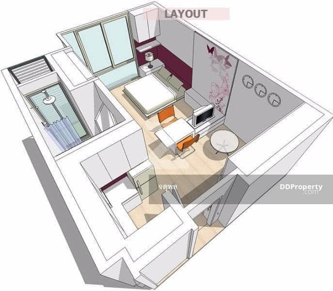 ห้องใหญ่ ใกล้ Airport link #หัวหมาก ราคาเพียง 1,550,000 บาท